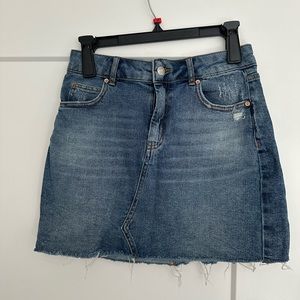 Wild Fable Jean Skirt